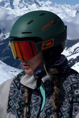 Muse Unisex Snow Goggles - Ivy Green/Red Fusion