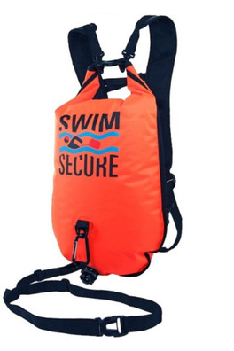 30L Inflatable Wild Swim Dry Bag - Orange