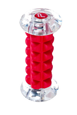 17cm Crystal Roller - Red/clear