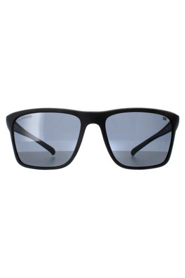 8012 Sunglasses - Matte Black / Grey Polarised