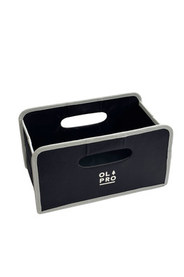 6L Folding Storage Box - Black