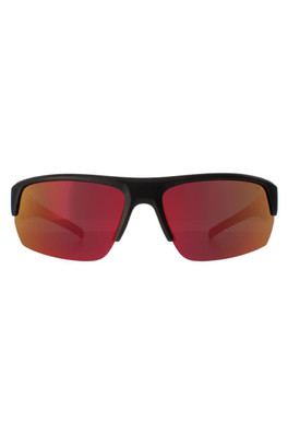 8022 Sunglasses - Grey / Red Polarised