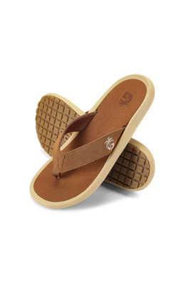 Noosa Mens Flip-Flops - Latte