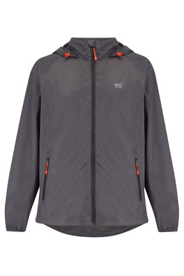 Origin Unisex Packable Waterproof Jacket - Charcoal