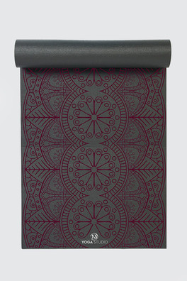 Designed Sticky Yoga Mat 6mm - Dew Drop Mandala