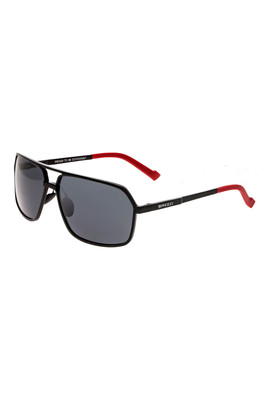Fornax Aluminium Polarized Sunglasses - Black/Black