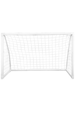 6ft x 4ft Football Goal - White
