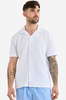 Lundy Mens SS Shirt - White