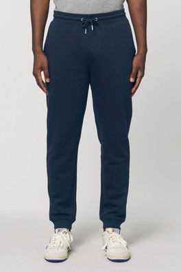 Relax Mens 85% Organic Cotton Joggers - Navy