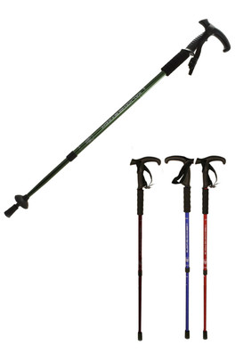 Two Section Telescopic Walking Pole - Assorted - Assorted Colours