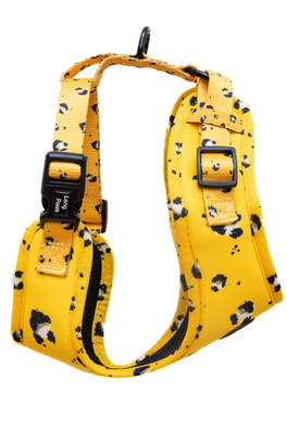 Funk The Dog Padded Harness - Mustard Panda