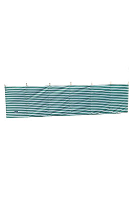 Prestige 7 Pole Wooden Windbreak - Prestige 7 Pole Green