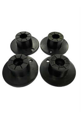 Anti-Sink Feet for Camping Chairs - Black