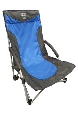 Ocean Low Folding Camping Chair - Blue