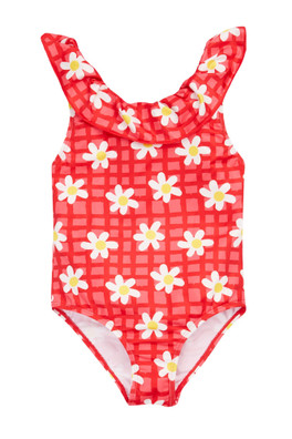 Kids 85% Recycled Polyester Amelia Swimsuit - Daisy Chain