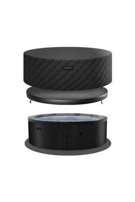 Tahoe 6-Person EnergySave Hot Tub Bundle - Charcoal Black