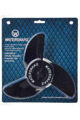 Watersnake 3 Bladed Prop Propeller Kit 44-54lb - Black