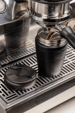 Insulated Reusable Commuter Cup M 12oz 340ml - Black