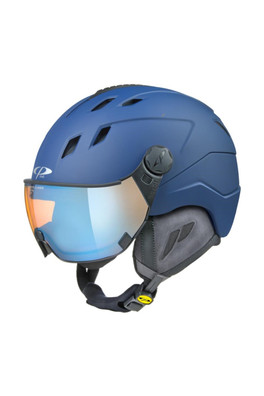Corao+ Helmet with Mirror Visor - Maritime Blue ST/Vario Pol Ice