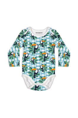 If I Can, Toucan Too Baby Bodysuit - Multicoloured