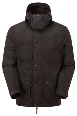 Arran Mens Jacket - Coffee