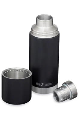 TKPro Vacuum Insulated 750ml Flask - Black