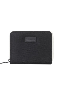 Selus Chunky Zip Round Wallet - Black