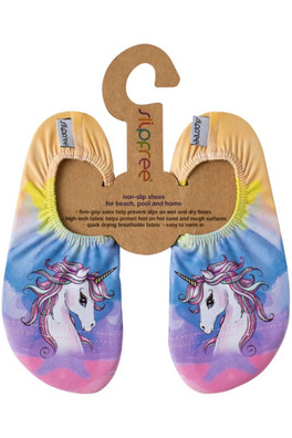 Royal Kids Non-Slip Swim Shoes - Ombre Unicorn