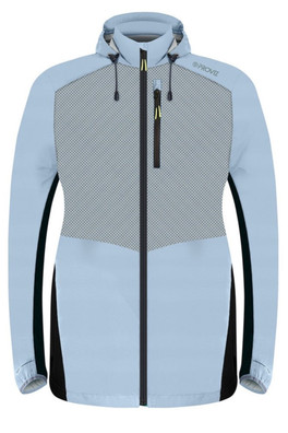 Lumina Women's Reflective Running Jacket - Blue