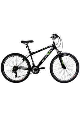 Basis Connect 26" Adult Hardtail Mountain Bike - Black/Green