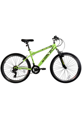 Basis Connect 26" Adult Hardtail Mountain Bike - Green/Black