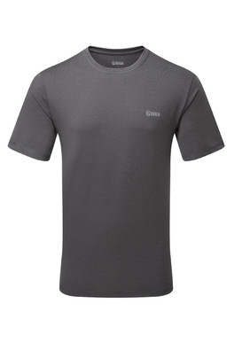Trail Mens Short Sleeve Top - Carbon