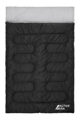 3 Season Double Sleeping Bag (250GSM) - Black