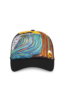 Artist Series Mens Trucker Cap - Ocean