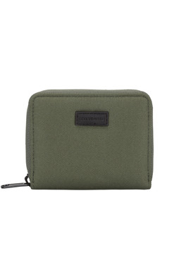 Selus Zip Round Wallet - Khaki