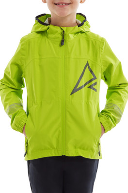 Spark Kids Waterproof Jacket - Lime
