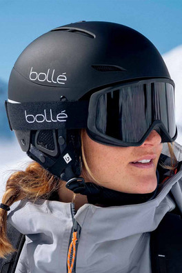 Bedrock Unisex Snow Goggles - Matte Black/Grey