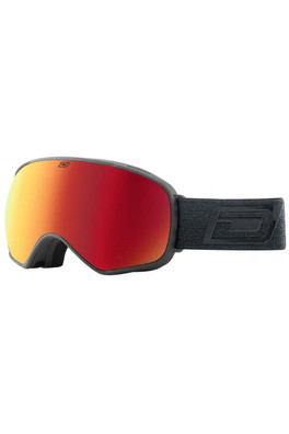 Bullet Unisex Snow Goggles - Black/Red Fusion Mirror