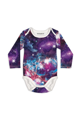 In A Galaxy Far Far Away Baby Bodysuit - Multicoloured
