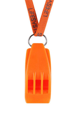 Hurricane Safety Whistle - Orange