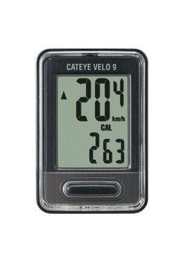 Velo 9 Wired Cycle Computer - Black