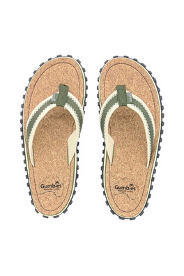 Corker Womens Flip Flops - Khaki