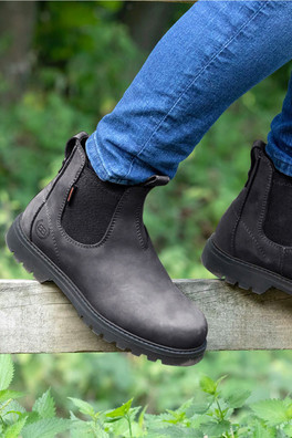 Vancouver Storm Womens Waterproof Boots - Black