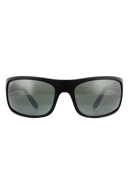 Peahi Sunglasses - Matte Black / Grey Polarised