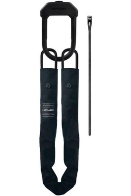 E-DK Cargo Bike Lock 10mm x 110cm Loop Chain - Black