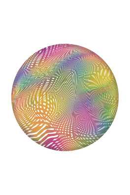 Wingman Silicone Flying Disc - Rainbow Web