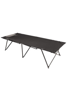 Posadas Foldaway Camping Bed XL - Black/Grey