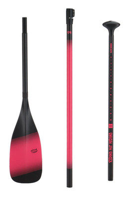 RnH Paddle Elite 3pc Midi - Black/Pink