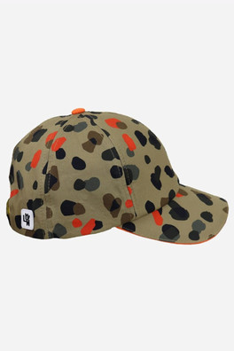 Kids Baseball Cap - Neutral Leopard Print