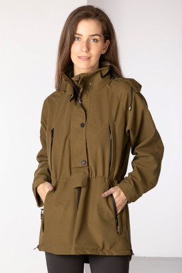Danby Ladies Long Shooting Smock - Light Khaki